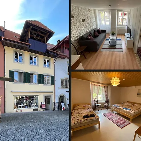 A Knight'S Townhouse Apartment Buren an der Aare Exterior photo
